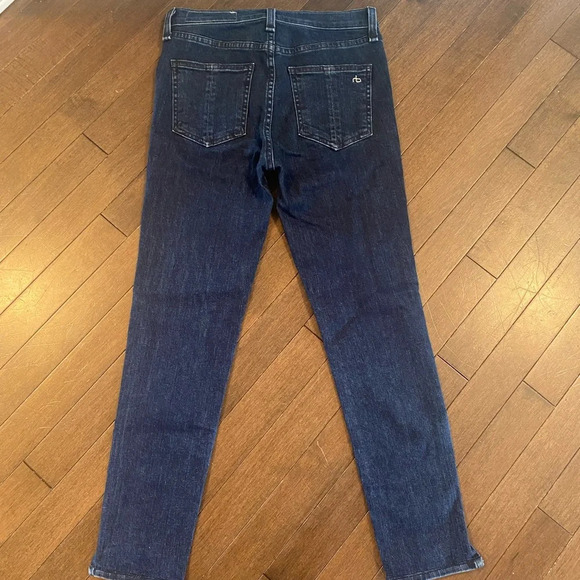 Rag & Bone Capri Jeans size 25/23L dark wash - Picture 2 of 7